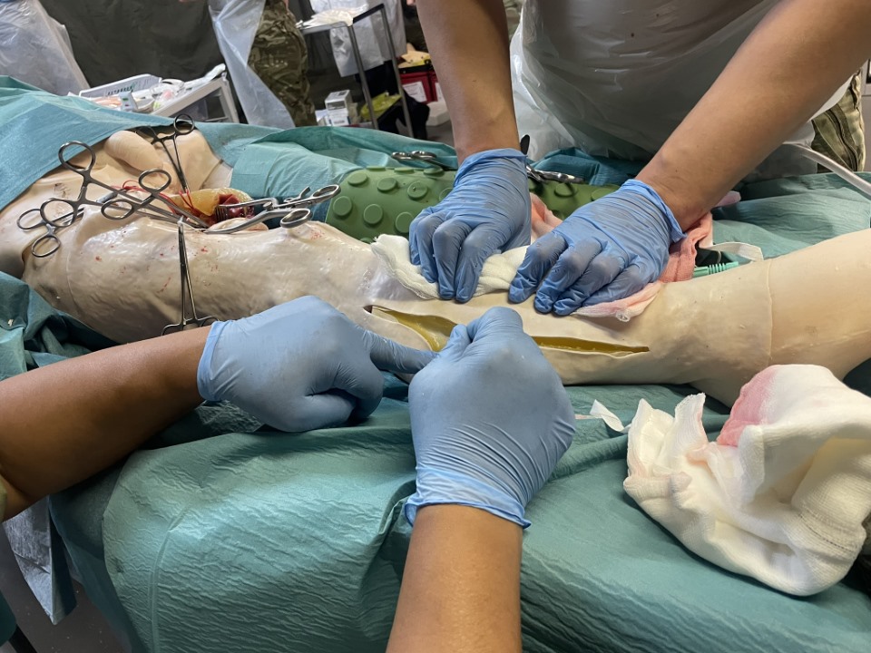 Right Leg Fasciotomy